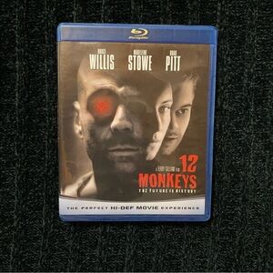 DVD 12 Monkeys Bruce Willis Brad Pitt Madeleine Stowe Terry Gilliam 2006